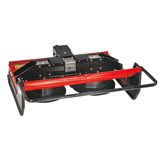 Rotary drum mower